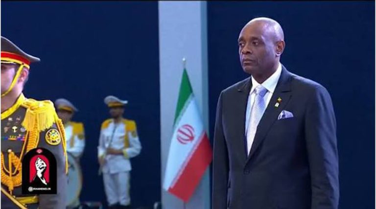 CONSTANT SERGE BOUNDA PORTE LE MESSAGE DE COMPASSION DE DENIS SASSOU NGUESSO EN IRAN