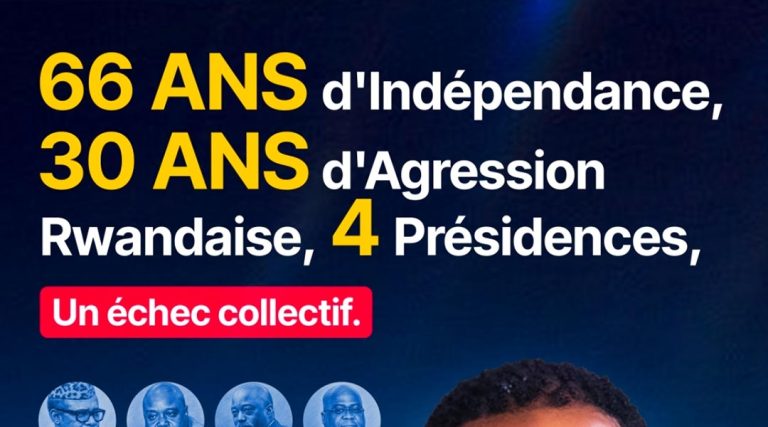 66 ANS D&rsquo;INDÉPENDANCE, 30 ANS D&rsquo;AGRESSION RWANDAISE : 4 PRÉSIDENCES, UN ÉCHEC COLLECTIF