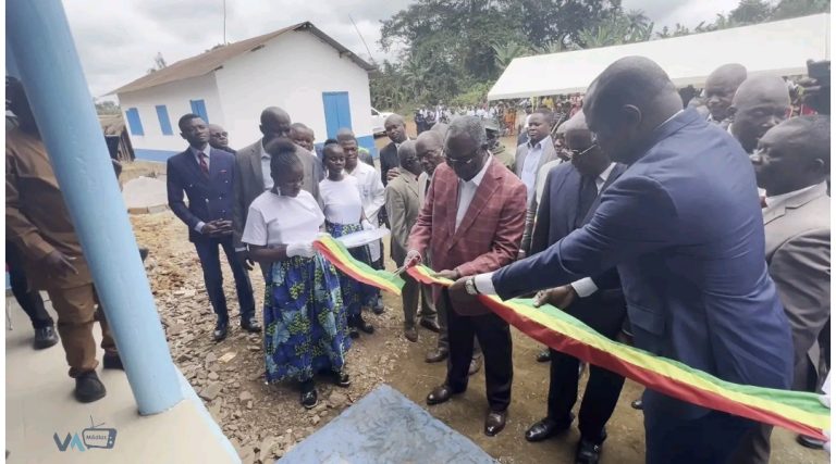 LÉKOUMOU : UN NOUVEAU CENTRE DE SANTÉ INTÉGRÉ INAUGURÉ À OUANDZI-VILLE