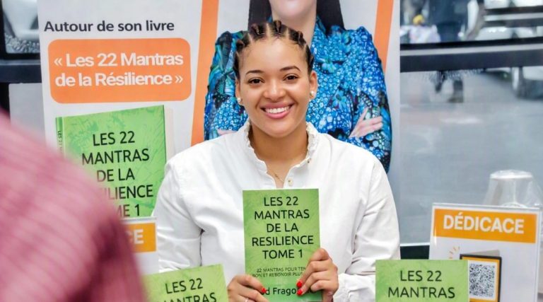LITTÉRATURE : HOD FRAGONARD PRÉSENTE « LES 22 MANTRAS DE LA RÉSILIENCE » À LA FNAC DE BRAZZAVILLE